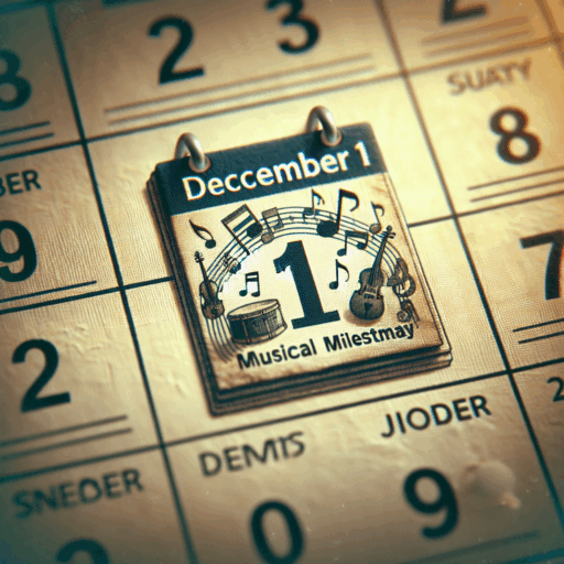 Efemérides musicales 1 de diciembre