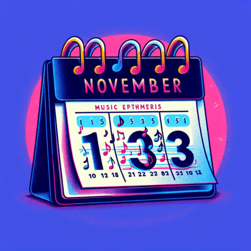 Efemérides musicales 13 de noviembre