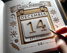 Efemérides musicales 14 de diciembre