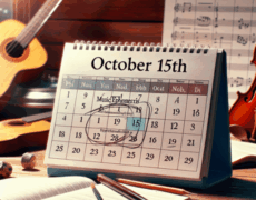 Efemérides musicales 15 de octubre