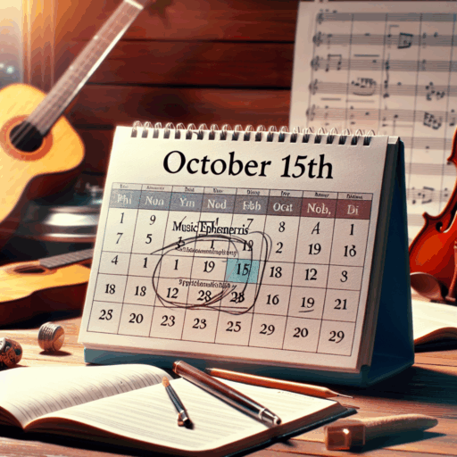 Efemérides musicales 15 de octubre