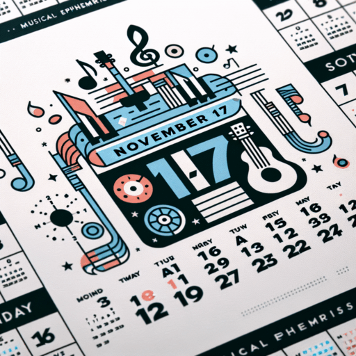 Efemérides musicales 17 de noviembre