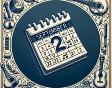 Entendido, aquí tienes el texto solicitado: Efemérides musicales 2 de septiembre