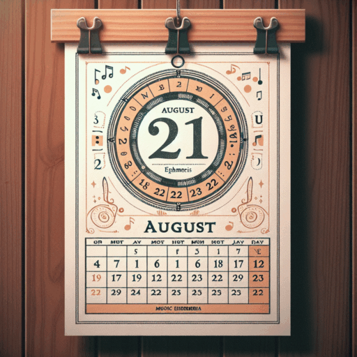 Efemérides musicales 21 de agosto