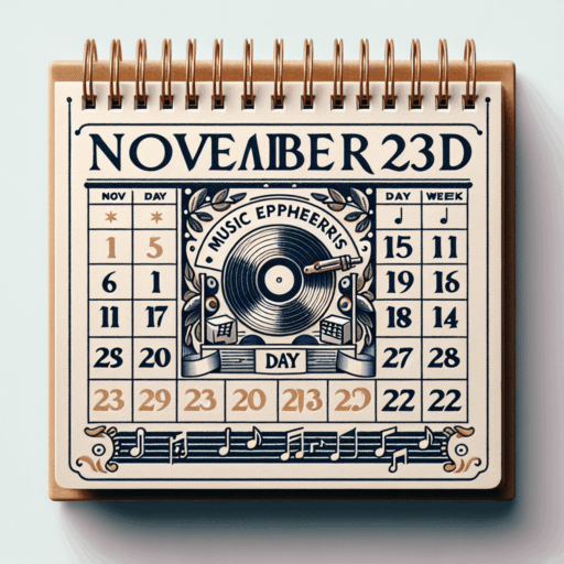 Efemérides musicales 23 de noviembre