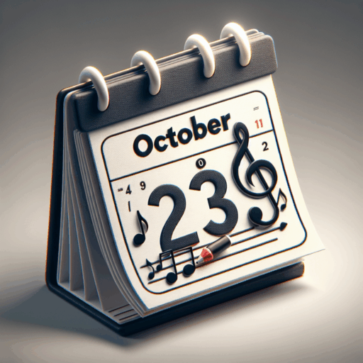 Efemérides musicales 23 de octubre