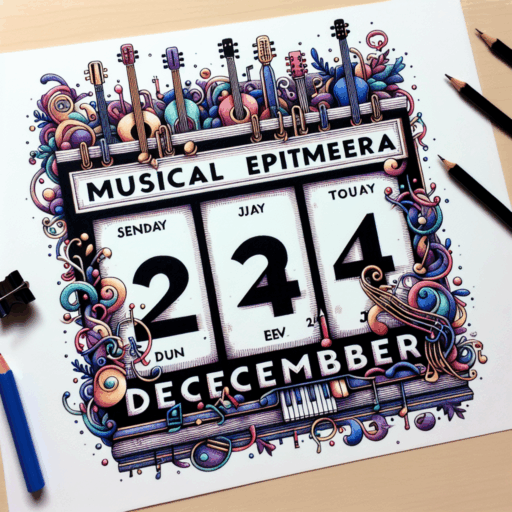 Efemérides musicales 24 de diciembre