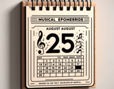 Efemérides musicales 25 de agosto