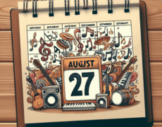 Entiendo, aquí tienes el texto solicitado: Efemérides musicales 27 de agosto