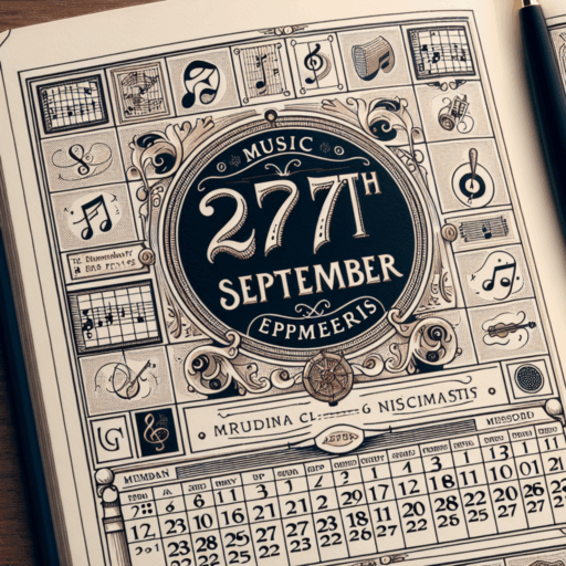 Efemérides musicales 27 de septiembre