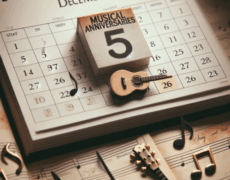Efemérides musicales 5 de diciembre