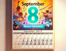 Efemérides musicales 8 de septiembre