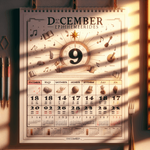 Efemérides musicales 9 de diciembre