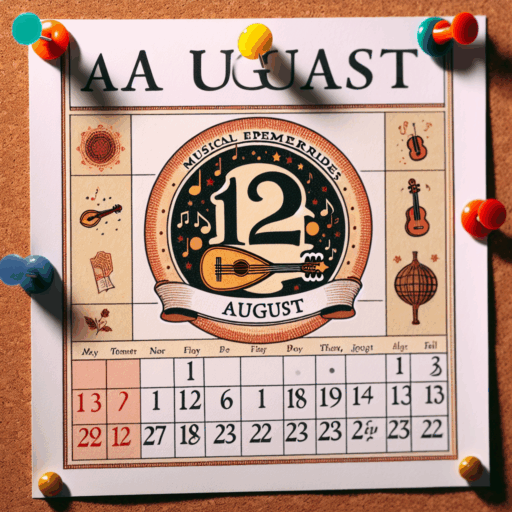 Efemérides musicales 12 de agosto