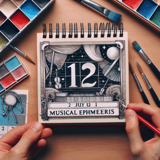 Efemérides musicales 12 de julio