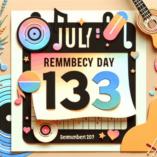 Efemérides musicales 13 de julio