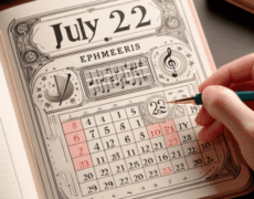 Entendido. Efemérides musicales 22 de julio