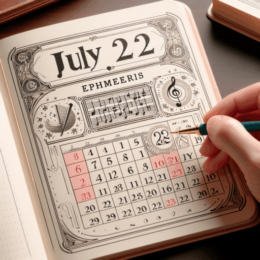 Efemérides musicales 22 de julio