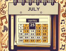 Entendido, Efemérides musicales 25 de julio