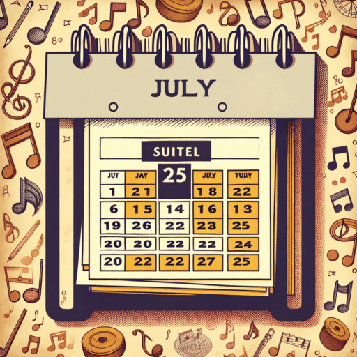 Efemérides musicales 25 de julio