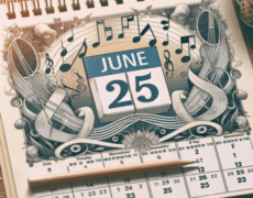 Entendido, aquí tienes el texto solicitado: Efemérides musicales 25 de junio