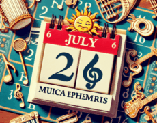 Efemérides musicales 26 de julio