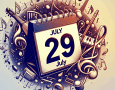 Entendido, aquí tienes el texto solicitado: Efemérides musicales 29 de julio