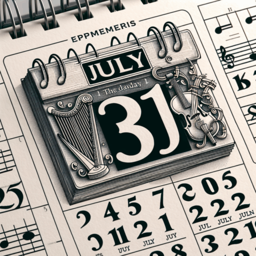 Efemérides musicales 31 de julio